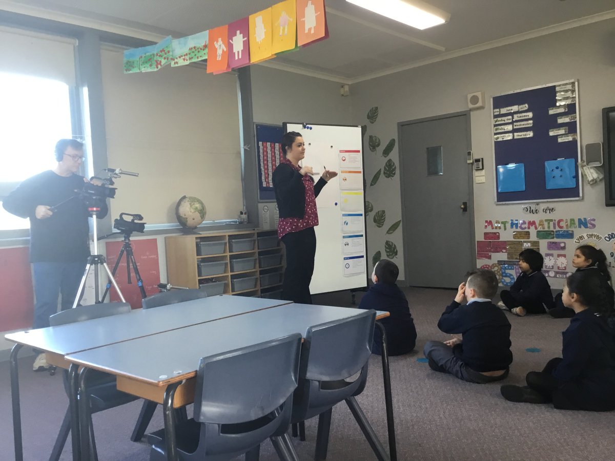 SharonSammut's tweet photo. Campbelltown North PS were filmed by the DoE as they showcased their growing understanding of effective practices in numeracy - a great opportunity for our students and teachers to shine @VickieA @missalikhan @linda_demar @CampbelltnNorth @ACDrieman @Robyneand @BrianneStewar11 https://t.co/tS264hpOFn