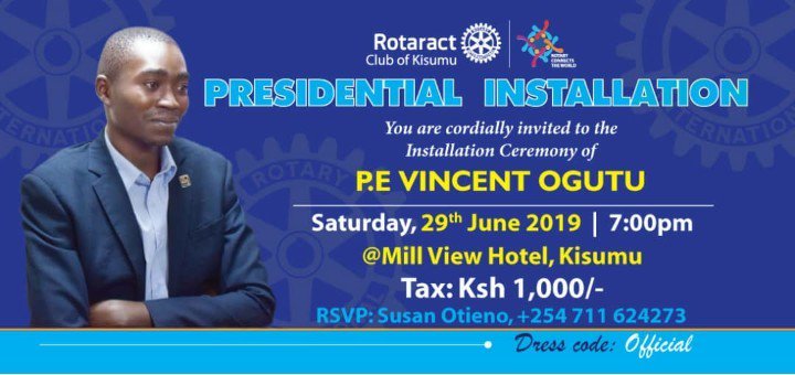 Have you bought your ticket to our grand installation? It's going to big and epic. Contact Susan, number on the poster. #rckinstallation