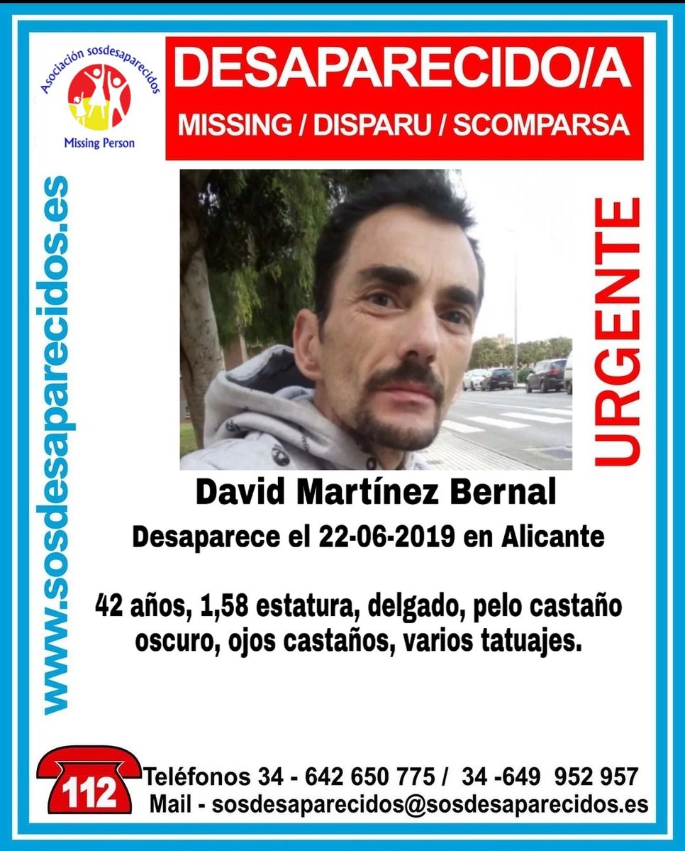guardiacivil's tweet photo. 🆘Urgente⚠
Este es David y ha #desaparecido en #Alicante
¿Lo has visto?
☎️062
☎️091
☎️112
Tu RT no cuesta nada y puede ayudar mucho https://t.co/92UImubDfq