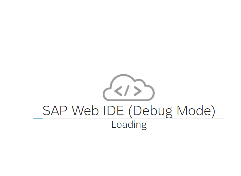 nabheet's tweet image. I hope #SAPWebIde loads in debug mode some day #SAPUI5