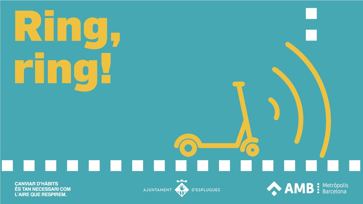 ajesplugues's tweet photo. 🚲 Practica el #Bicivisme per millorar la convivència en l’ús de la bicicleta i el patinet als carrers d'#Esplugues. Consulta les 10 recomanacions bàsiques 👉👉 https://t.co/dKr6kBSFtj @Mobilitat_AMB @bicicletaAMB https://t.co/gvRwiVRd4r