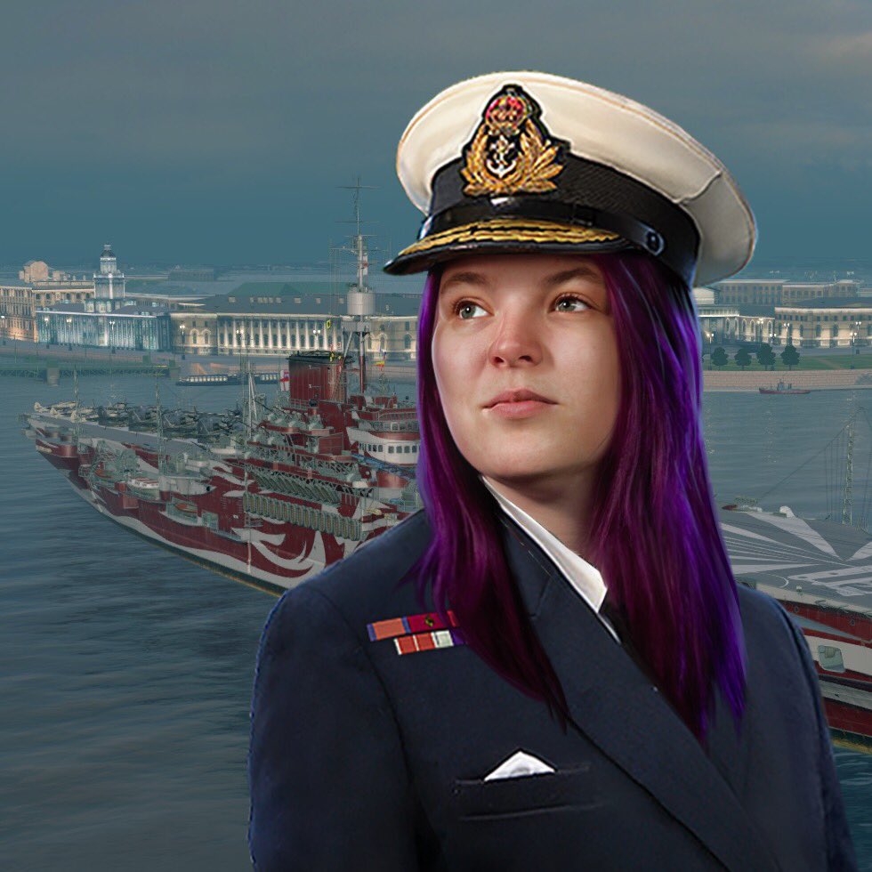 Captain o’ Captain, maybe one day I’ll make it in game. 👩‍✈️