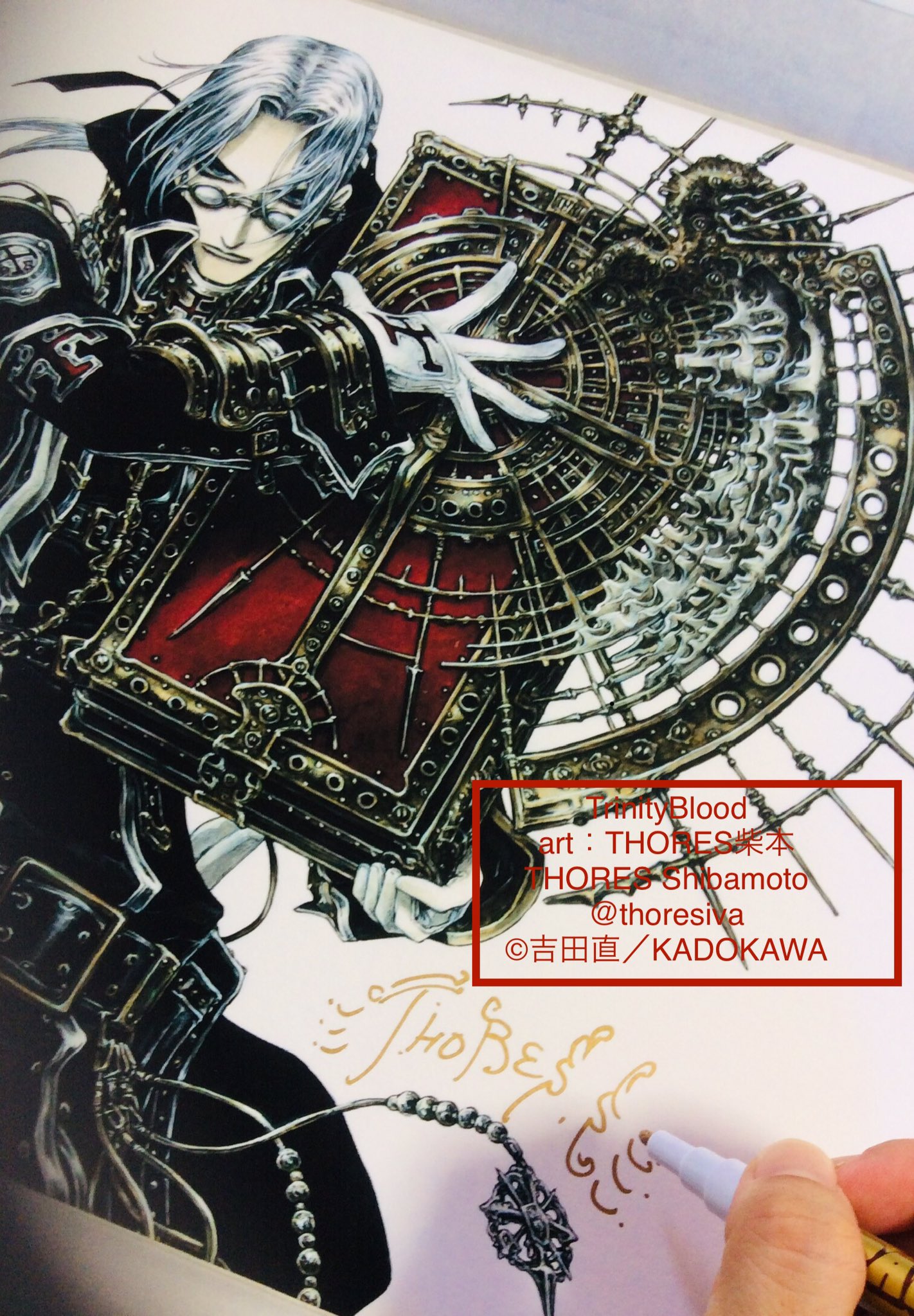 Trinity Blood　トリニティ・ブラッド　ポスター　THORES柴本 THORES柴本 on X: 