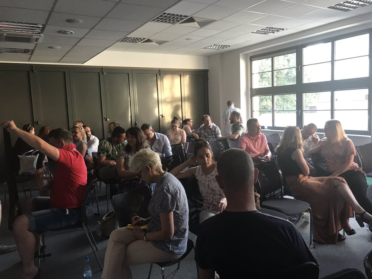 LSWroclaw's tweet photo. Thank you PMI Poland Chapter Szczecin Branch for inviting me to lead the seminar on hacking project meetings with #LiberatingStructures 💡 Together in a group of 30 we analyzed, doubted, challenged and re-imagined ways to engage everyone to be making sense! 🔭🔬💡🔌 #PMI https://t.co/pqhWJDLJu9
