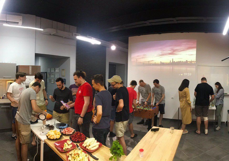 underdefense's tweet photo. We enjoy celebrating b-days and important milestones in the lives of our dear #UDteam!
Big thanks to #UnderDefense for the chance to have fun and eat something yummy๐. Our team has used own hands to prepare everything for the occasion! https://t.co/AXn1EbQZbU