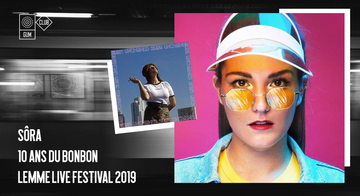 Ce soir, <a href="/iamsoramusic/">Sôra</a> jouera en Belgique pour le Lemme Live Festival 2019. Retrouvez-la en France pour les 10 ans du <a href="/_LeBonbon/">Le Bonbon</a> ce samedi 29 juin à Paris ! #thegumclub