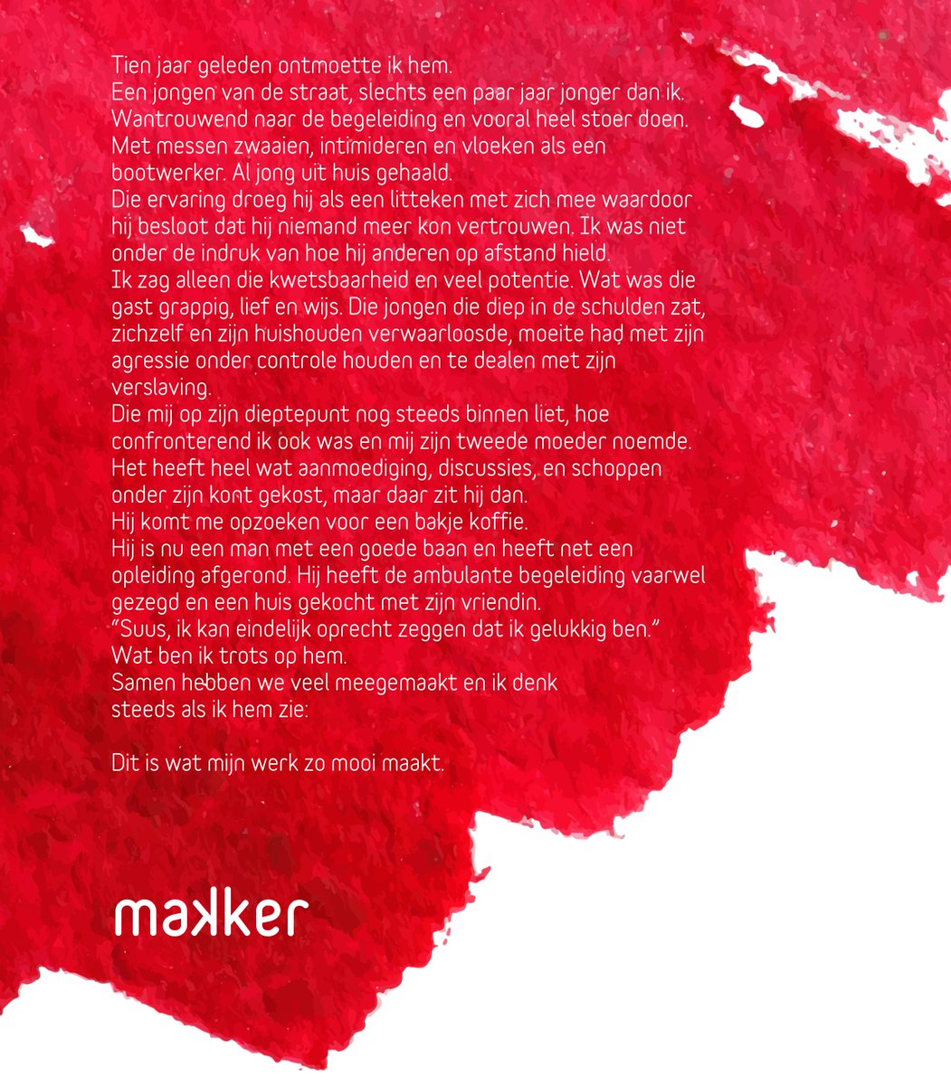 Dit is wat mijn werk voor <a href="/Makker_info/">Makker</a> zo mooi maakt.