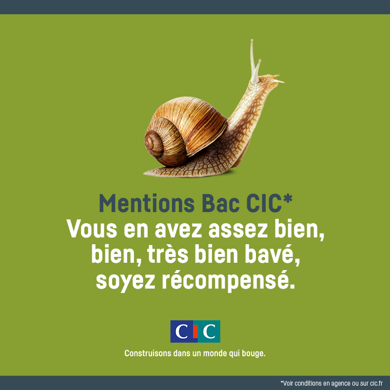 cic's tweet photo. #MentionsBac Comment vous sentez-vous à l'approche des résultats du #Bac2019? Si vous obtenez une mention, le CIC vous offre une prime. 
Réservez-la dès maintenant sur https://t.co/aOyHMT9GP6 https://t.co/9tItRhDLbA