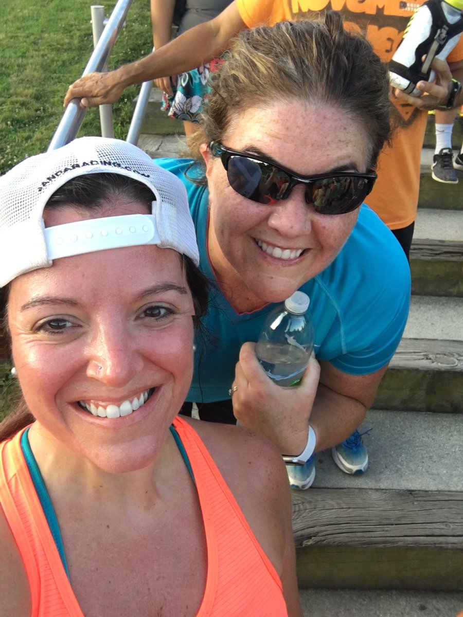 tashamshine's tweet photo. So glad @PowerMom73 joined me for a NOVEMBER PROJECT workout this morning!!! Whoβs in next week?!? Free fitness. 6:15 Top of Mt. Trashmore ππΌ #np_vb @Nov_Project #PRday #justshowup #hillsforbreakfast #trainingforlife https://t.co/JVojjzPoii