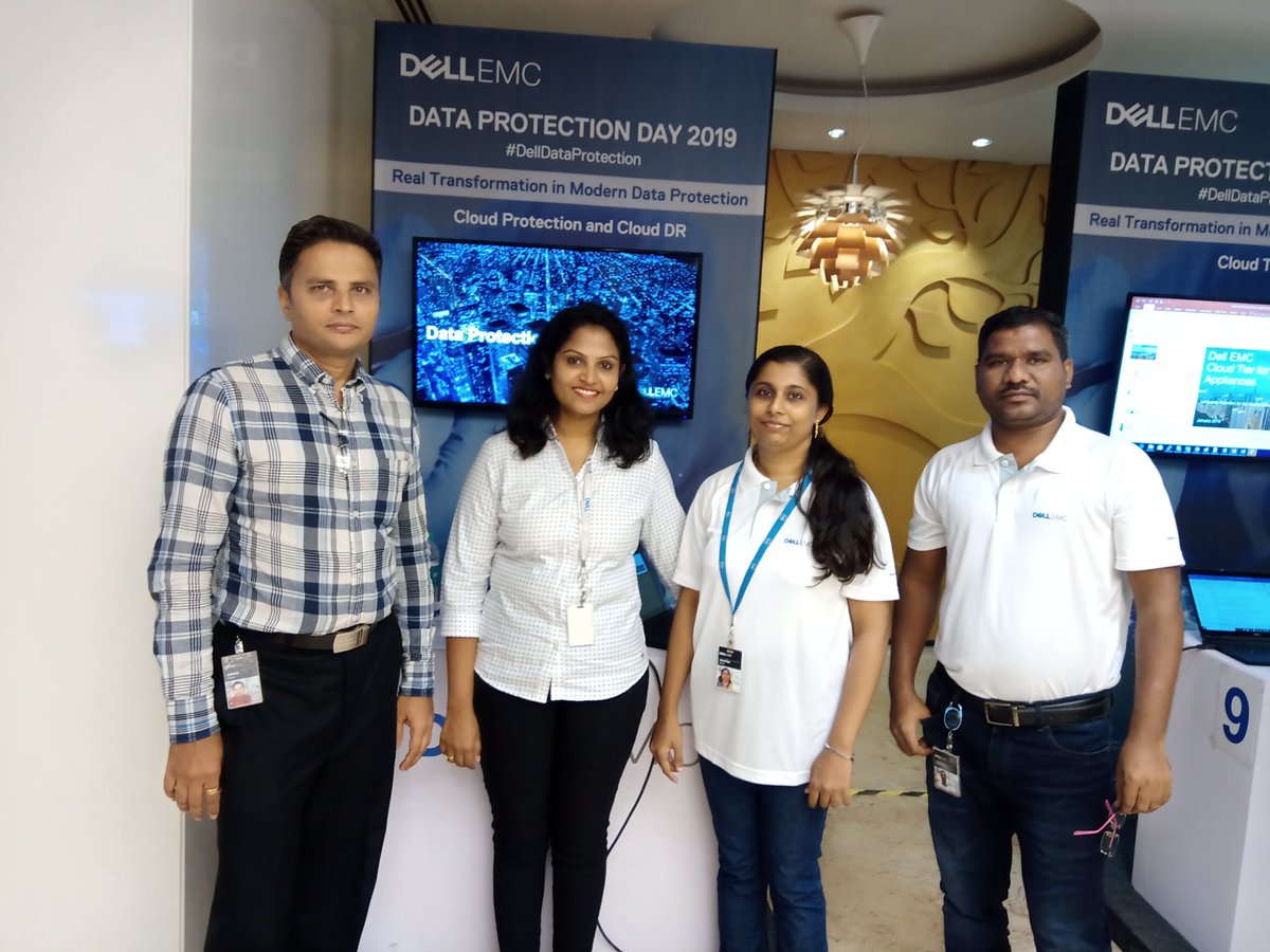 savithasusan's tweet photo. DPD day #DellDataProtection  booth on cloud protection and cloud DR https://t.co/3rUC7OmFDP