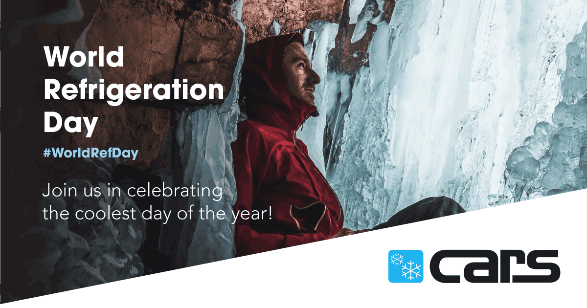 CARSREFRIG's tweet photo. HAPPY WORLD REFRIGERATION DAY from all the cool team here at CARS! 😎
❄️World Refrigeration Day has been introduced to raise community awareness about the role of the industry in supporting modern life and society.❄️
#WorldRefDay @WorldRefDay #awareness #refrigeration #teamcars https://t.co/1xyG7ZNe27