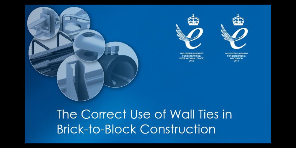 Ancon's new webinar provides an overview of best practice in the selection of standard cavity wall ties. Watch it here - bit.ly/2NhEE2Y. Topics include how to specify wall tie type, length and density, how to install wall ties correctly &amp; how to reduce thermal bridging