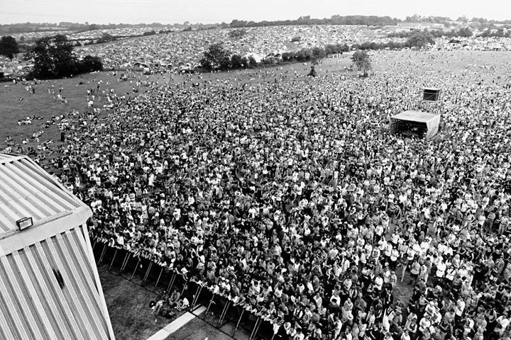 Snapperlen's tweet photo. My first #Glastonbury was 1990. Looked a little different in those days. https://t.co/is1aklHeRR