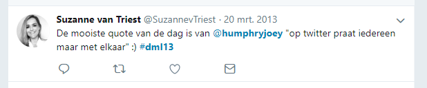 HumphryJoey's tweet photo. Morgen naar #DML19. 1e Bezoek was 6 jaar geleden bij #DML13 en eigenlijk is er niet zo heel erg veel veranderd toch @SuzannevTriest https://t.co/brKqPwnwQJ