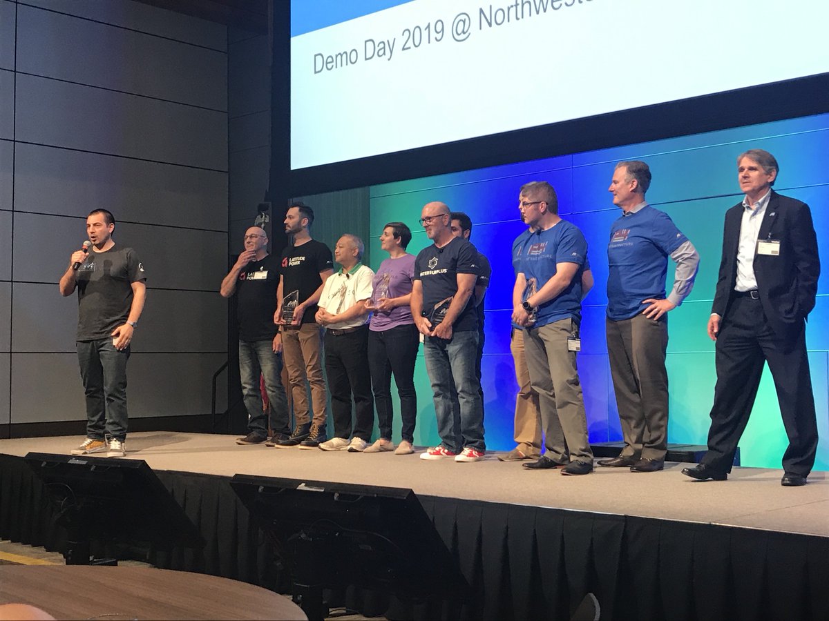 DeanAmhaus's tweet photo. Terrific Demo Day for @TheWaterCouncil #BREW graduates yesterday. Gen3Bio, Latitude Power, P4 Infrastructure, @RapidRadicals and @watersurplus were impressive. Congrats to @SteveLGlynn and all of the BREW coaches for a job well. done. https://t.co/8IAIlk95rP