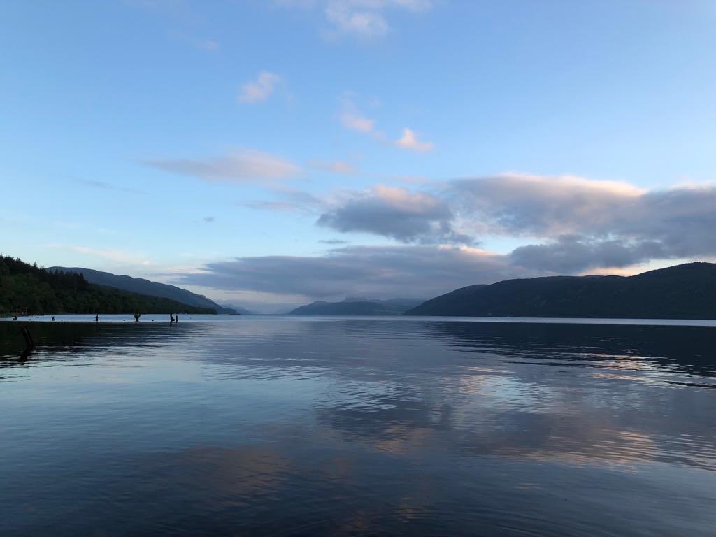 Loch Ness you beauty... #runlochness #lochnessmarathon #lochness