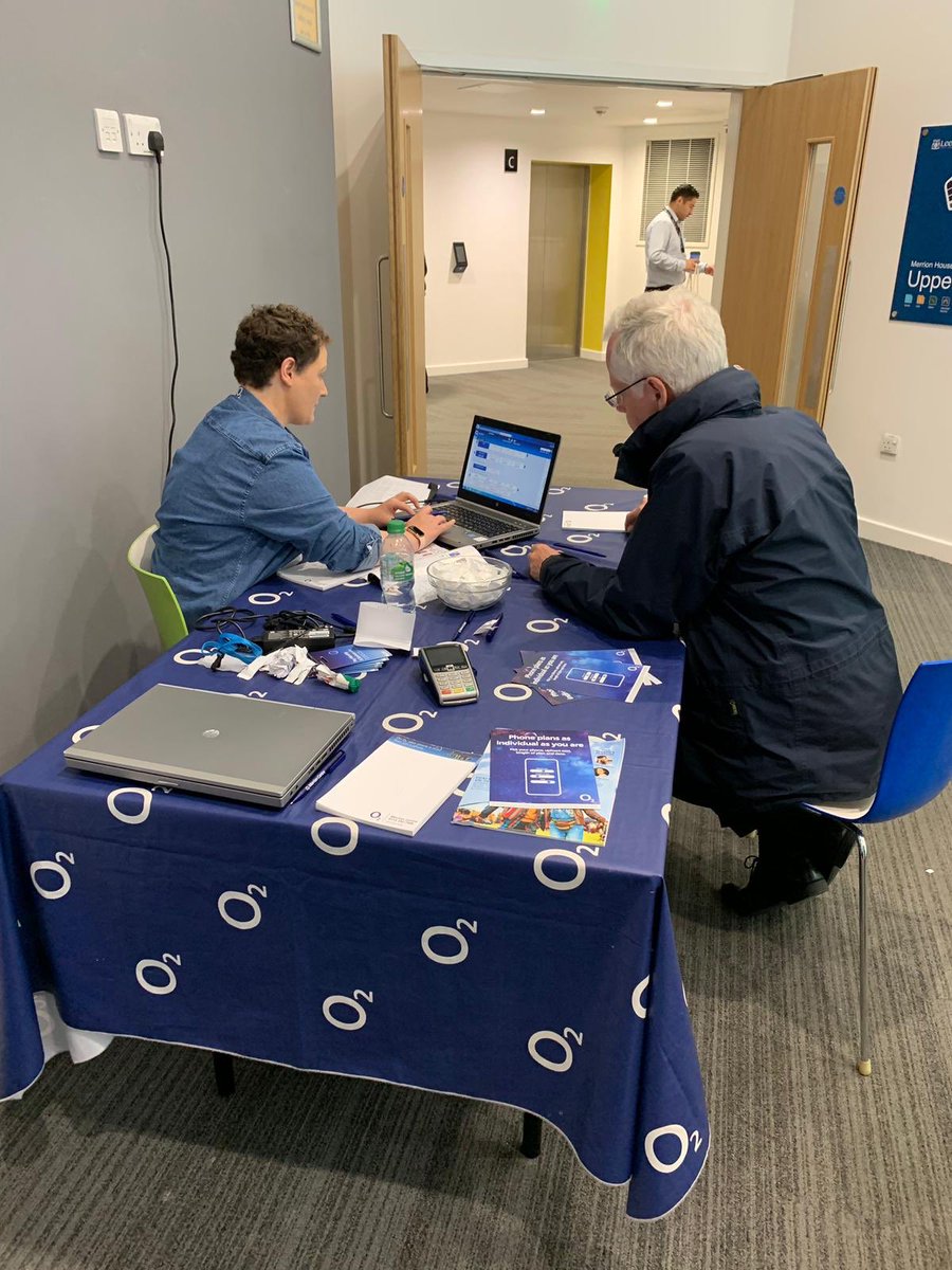 <a href="/TD_Merrion/">TD Leeds Merrion</a> are making lots of customers happy today whilst at work in <a href="/LeedsCC_News/">Leeds Council News</a> lots of shiny new tech!