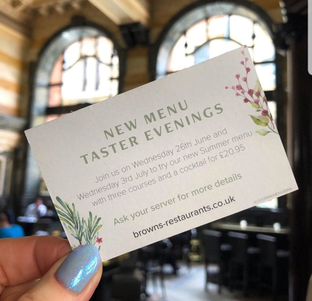 We’re celebrating our new summer menu with a special taster evening tonight! Who’s joining us?