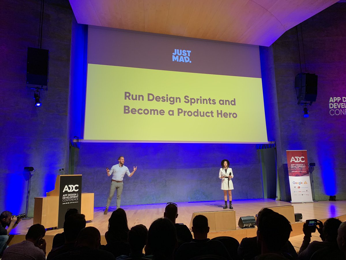 micronautz's tweet image. Thanks @ana_oarga and @razburciu for sharing your experiences on how to run design sprints and become a product hero. 👍🏼  #addconf