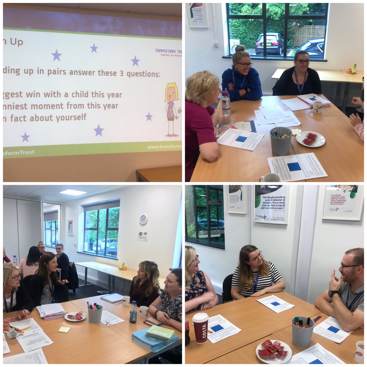 AdeleTransform's tweet photo. Having fun kick starting our F2/Year 1 network sharing biggest wins and funniest moments of the year so far! #transformf2year1 @ClaireTransform @TransformTrust @ABCDoes https://t.co/m9lPghstBH