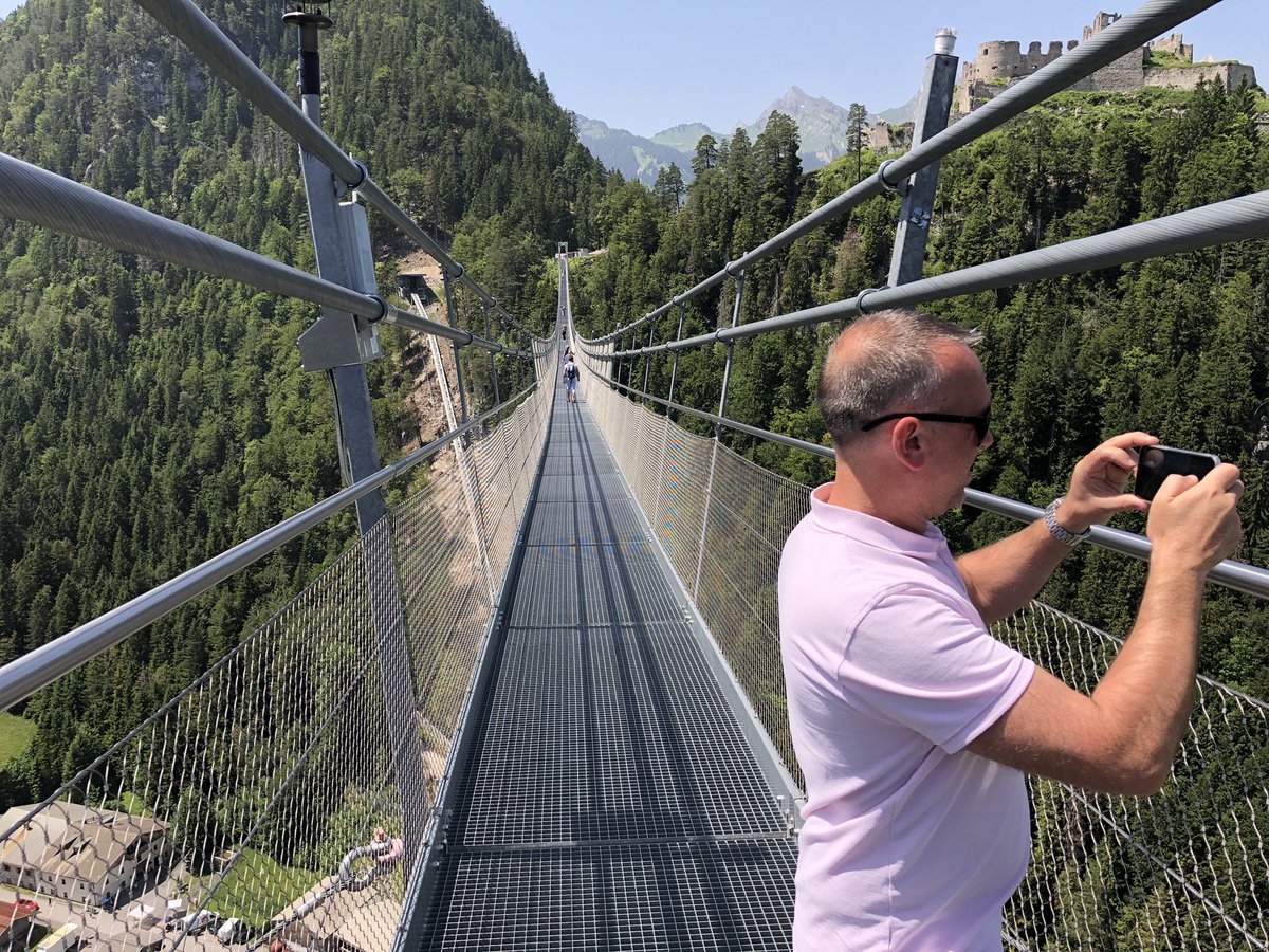 JonsJaunts's tweet photo. Visited @highline179 on the Austrian border, the longest pedestrian suspension bridge in the world! https://t.co/3MI7qaKg28