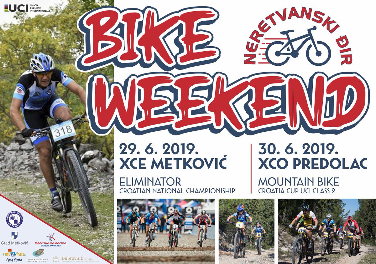 TZ_Metkovic's tweet photo. Bike weekend "Neretvanski đir" 29.-30.6.2019.
#bkmetković #cycle #bike #xco #xce #metković #neretva #CroatiaFullOfLife https://t.co/Vmgbo0eXnj