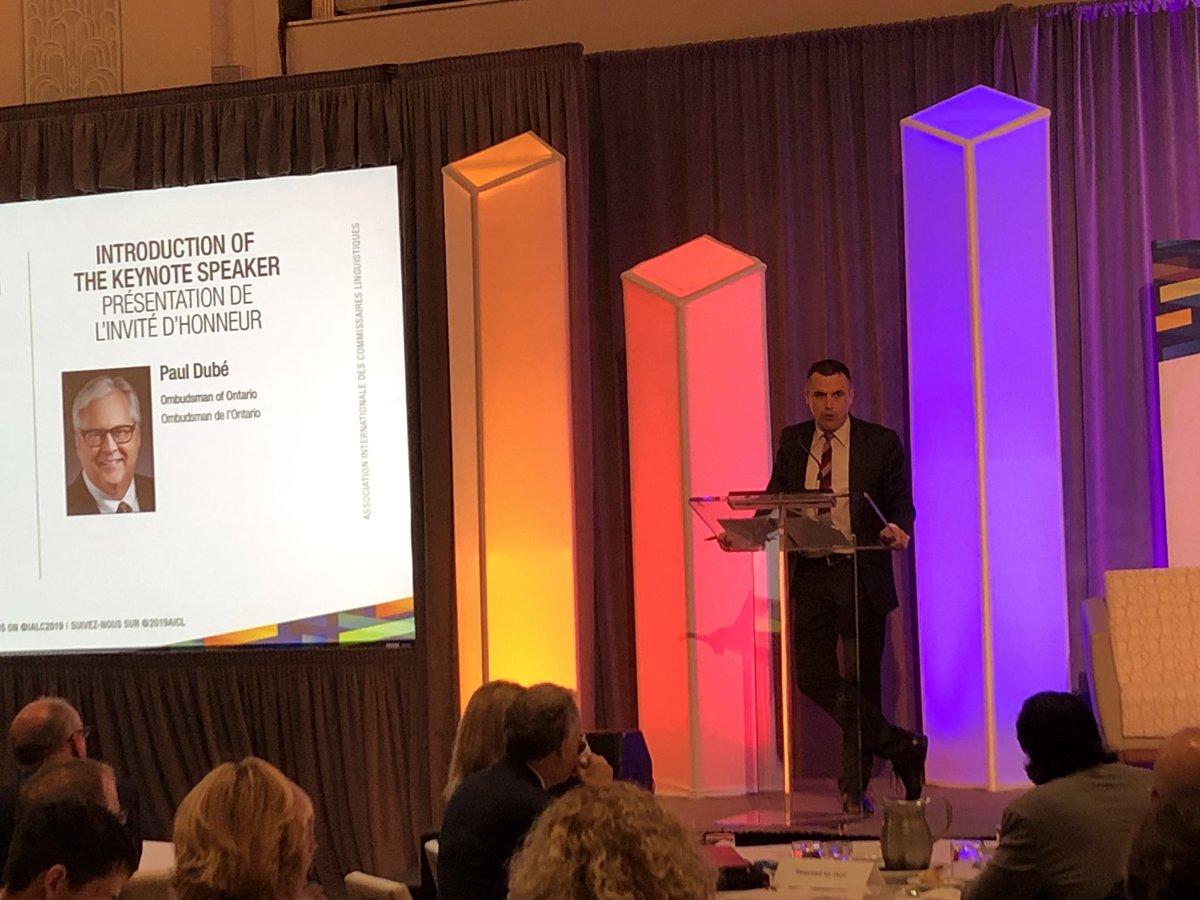 IALC2019's tweet photo. The 2019 Conference has started with the President’s Address: Rónán Ó Domhnaill, IALC Chair
#IALCconference2019
#ProtectingLinguisticMinorities
#BuildingStrongerSocieties https://t.co/5VairkbA6e