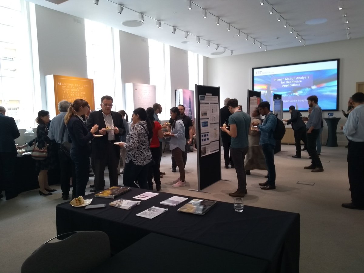 IETHealthTech's tweet image. #NetworkingLunch in full swing. Chatting about the thought-provoking posters and Incredible speakers!
#Human_Motion_Analysis #VisionAndImaging #Healthcare #TheIET
@IETCommunities @IETevents @IETvenues