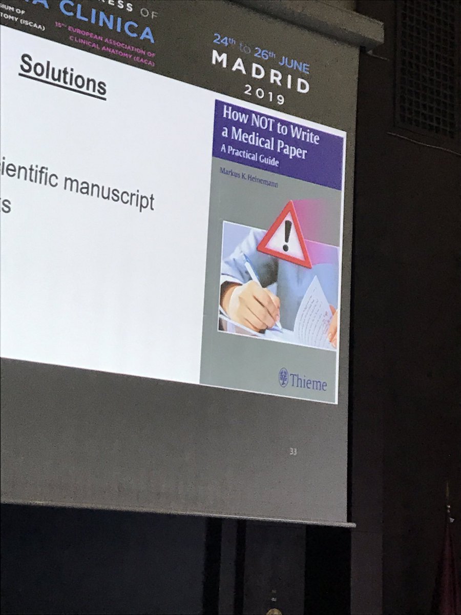 Ofegs's tweet photo. Más consejos para publicar sobre todo en el campo de la anatomía! #EACA2019 #ISCAA2019 https://t.co/T8dDBIv63X