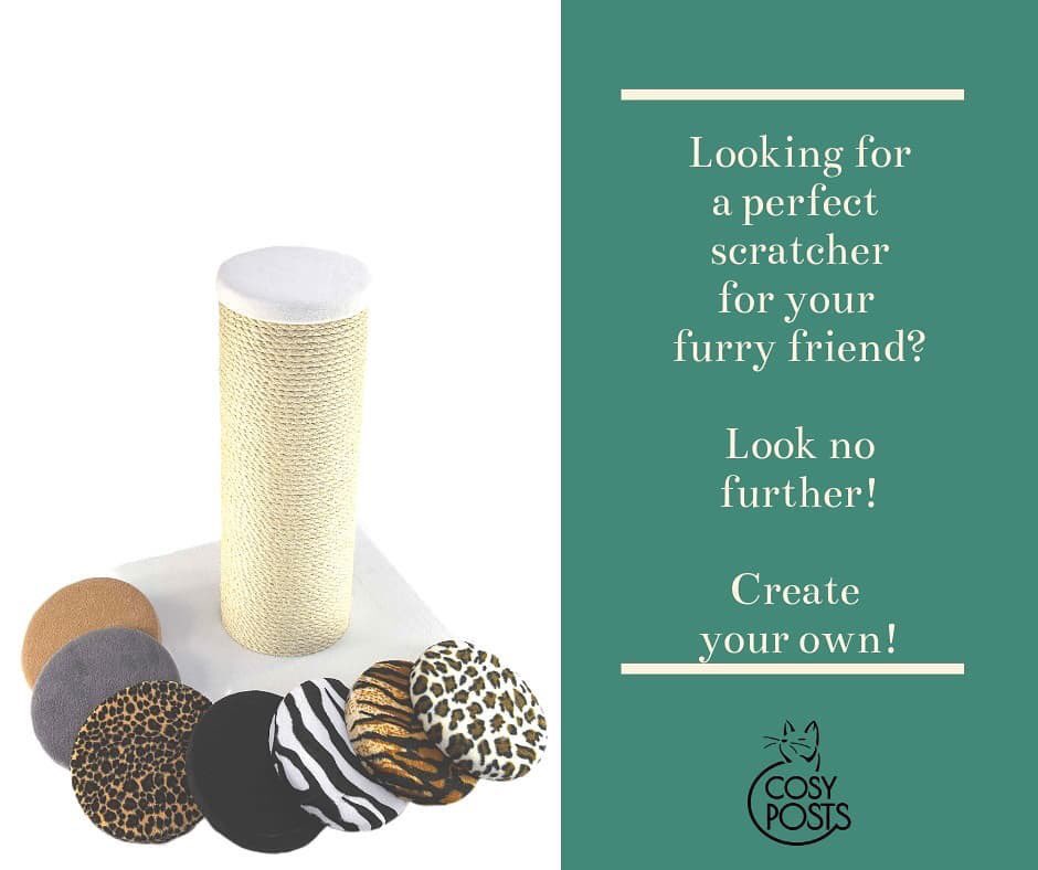 CosyPosts's tweet photo. Looking for a bespoke post for your little furry friend❓🐾🐾

Here, at Cosy Posts we give you an opportunity to design your own and make it the way both of you would like it 😺❤ 

Make it unique and eye-catching and your feline will not resist 🤗🤗🤗

#CosyPosts #CosyGift https://t.co/a1sfSZBGIG