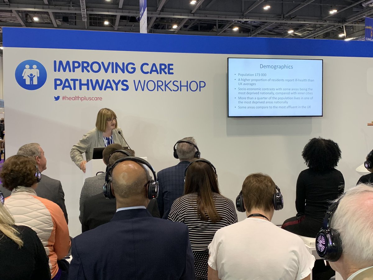 Dr Louise Warburton speaking on MSK