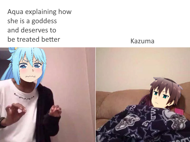 J-LIST! on X: Kazuma no Anime is KonoSuba.  / X