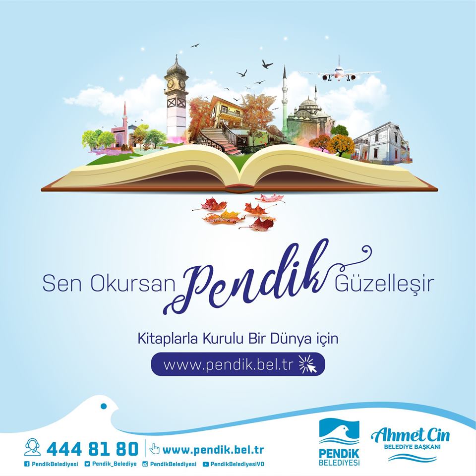 "Sen okursan #Pendik güzelleşir!"

Görseli retweetleyenler arasından 50 kişiye kitap hediye ediyoruz.

Unutmadan, dilerseniz tüm kütüphanelerimizden okumak üzere kitap temin edebilirsiniz. 😊

pendik.bel.tr/yer/kutuphanel…