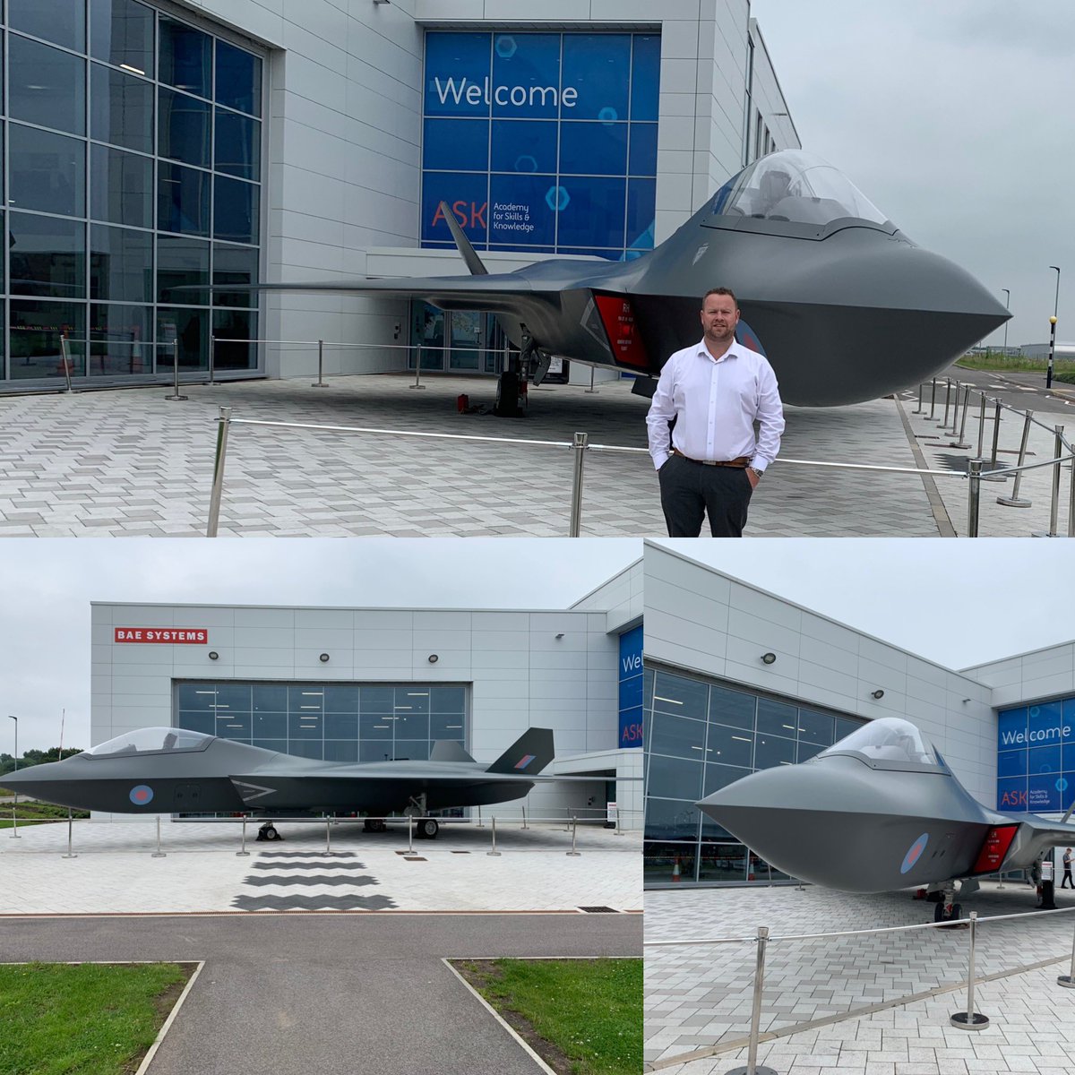 Great to see #tempest today. Absolutely amazing to see the future up close #generationtempest @BAESystemsAir