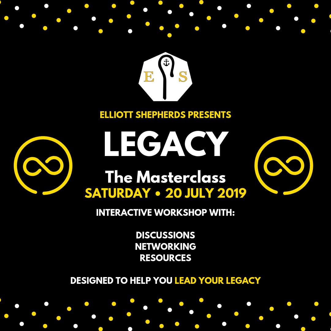 Announcement!!!🗣🗣
TICKETS ARE NOW AVAILABLE!!!

Grab your tickets to our summer ES: Legacy Masterclass, where we will be providing you with practical tips and resources to help you #LeadYourLegacy.

eventbrite.co.uk/e/elliott-shep…

#ESLegacy #LeaderShep #LYL #Workshop #Event