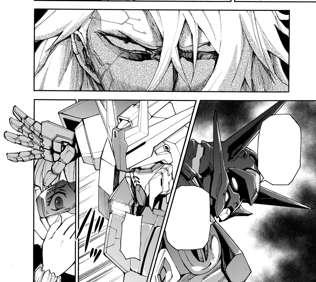 「ガンダムビルドダイバーズブレイク」第13話掲載
ガンダムエース8月号発売中!!

三度ぶつかり合うアークとゼン。
その先に待つ二人の未来は…

1話無料で読めます
 https://t.co/CNeIDljtS5 … … … … …  #g_bd 