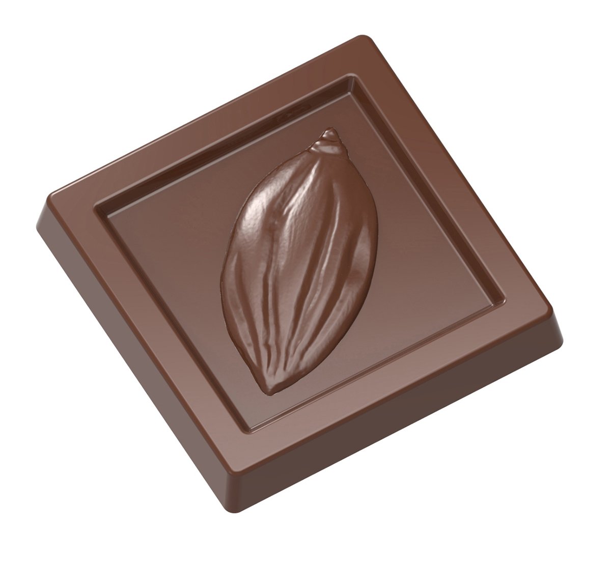 VantageHouse's tweet photo. Another lovely mould from the Chocolate World collection. This one is a 5gm caraque measuring 31.5x31.5x5mm https://t.co/a3of4tQ3Q8 https://t.co/eQo043oGWD