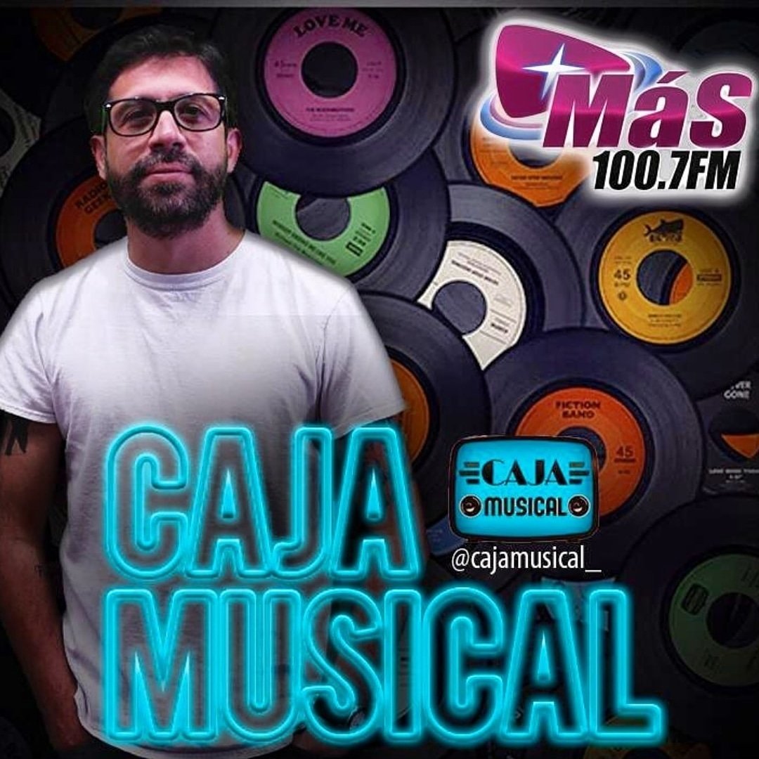 Mas100FM's tweet photo. Nos escuchamos esta noche en desde las 8 pm ET. #cajamusical lunes, miercoles y viernes a través de #mas100.7fm https://t.co/qJVRAQ7Acw