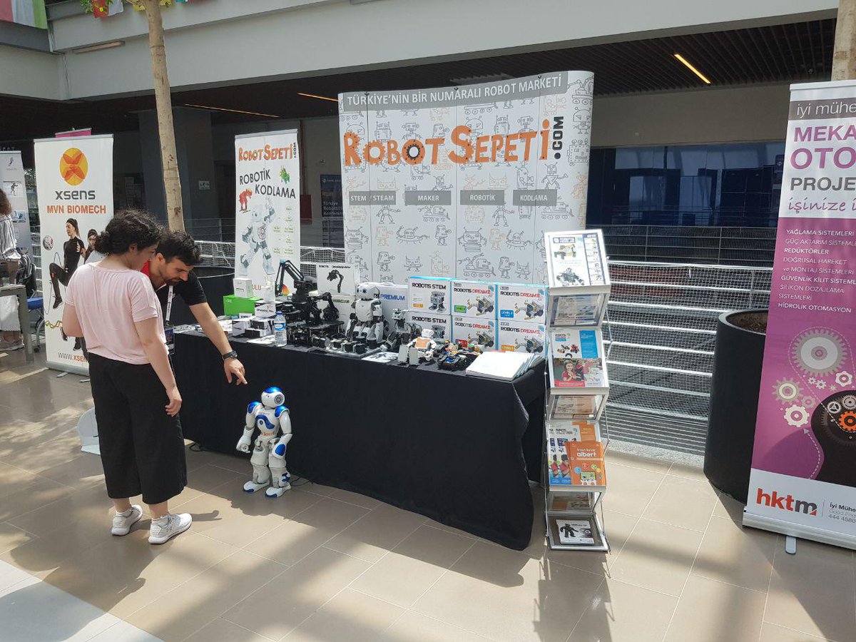 robotsepeti's tweet image. Standımızı ziyaret ederek, ürünlerimizi inceleyebilir ve merak ettiğiniz konularda bilgi alabilirsiniz.

#robotsepeti #robotis #tork2019 #robotics #ozyeginunivercity #özu10thyear #ozyeginuni #robotbilimkonferans #robotbilimkonferansı #robotbilimkonferansi #robotbilim #tork2019ozu