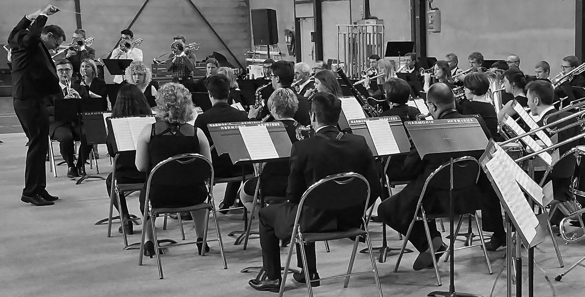 FabMusicale's tweet photo. L’Harmonie d’Heyrieux, orchestre principal de La Fabrique dirigé par Florent Bonnetain, jouera principalement au «Concert improbable»
et «Mamma Mia Live» le 29juin,avec @Tempsdanseheyrieux 21h Salle Sports&amp;Loisirs St Georges. @lafabriquemusicale,,#FJFM2019,https://t.co/83MQMbOgwx https://t.co/KiycNyyEqD