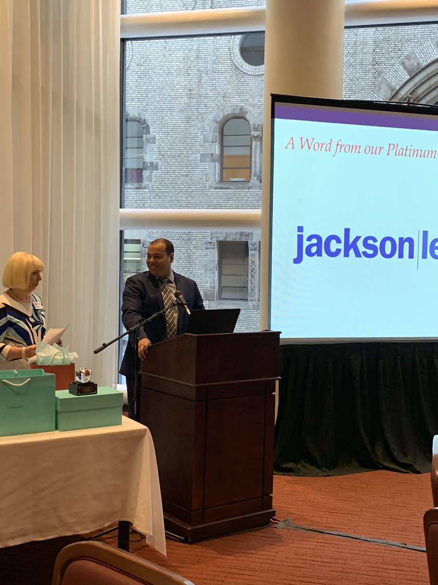 NYCSHRM's tweet photo. Happening NOW...
Starting for the celebration for
#NYCSHRM70 Anniversary @
Annual Chapter Breakfast
@JanetR18 NYC SHRM, President and our longtime sponsor @JacksonLewisPC https://t.co/bSjnEQ3056