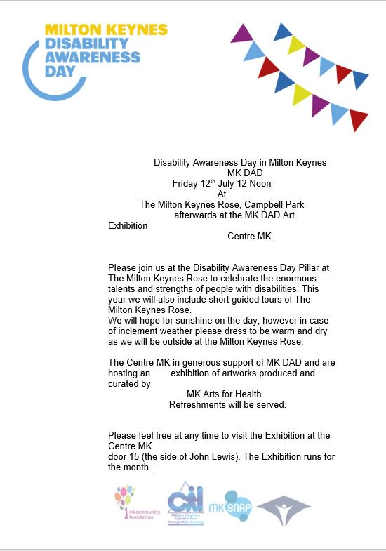 Please join us at the <a href="/TheRoseMK/">Milton Keynes Rose Trust</a> to celebrate #LoveMKDAD 2019