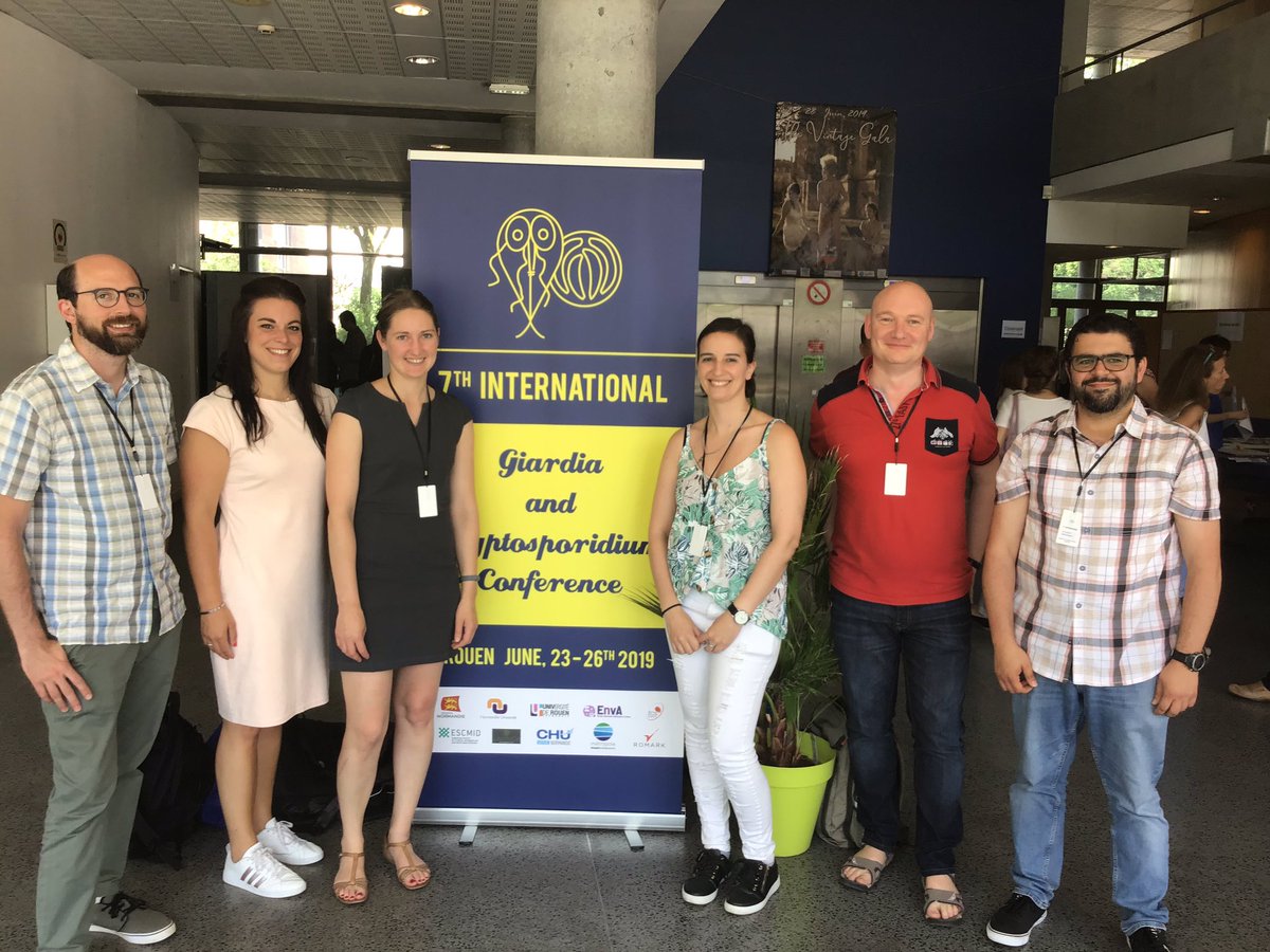 Members of our <a href="/h4dc_eu/">H4DC.EU</a> team attended the 7th International Giardia and Cryptosporidium Conference #7thIGCC in Rouen, France!  Many thanks to <a href="/Interreg2Seas/">Interreg 2 Seas</a> for supporting us. #cryptosporidiosis #H4DC