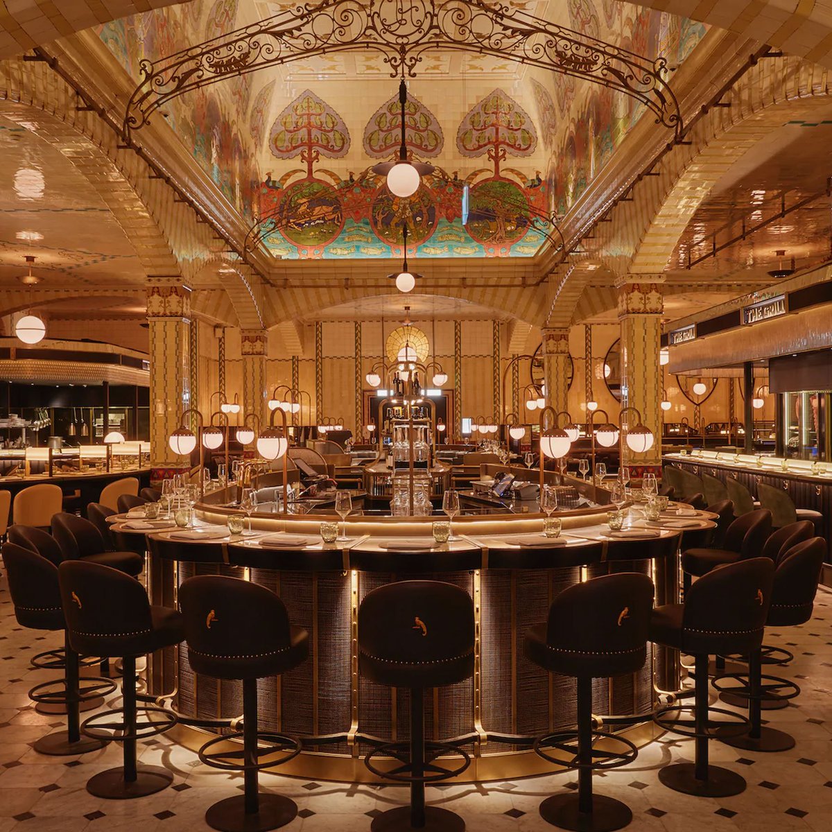 Inside the revival of an Art Deco gem the new Harrods Dining Hall