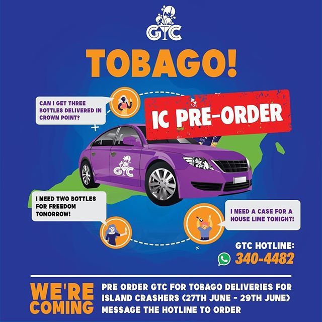 gtc_tt's tweet image. 🏝 ISLAND CRASHERS!🏝
GTC is coming to the sister isle to ensure that the Good Times don’t have to end! ☀️
.
.
Be sure to pre - order your bottles via the GTC Hotline 868- 340-4482  or click the link in our bio for the GTC Order Form. 📲
.
.
.
#GTCJAVA
… ift.tt/2Jc18gN