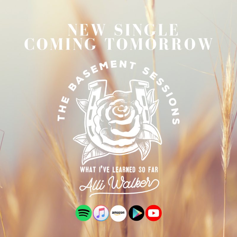 alliwalker's tweet photo. TOMORROW!! 🙊🎵 #NewMusic #TheBasementSessions #MindfulMusic https://t.co/U9wWCaRKRG