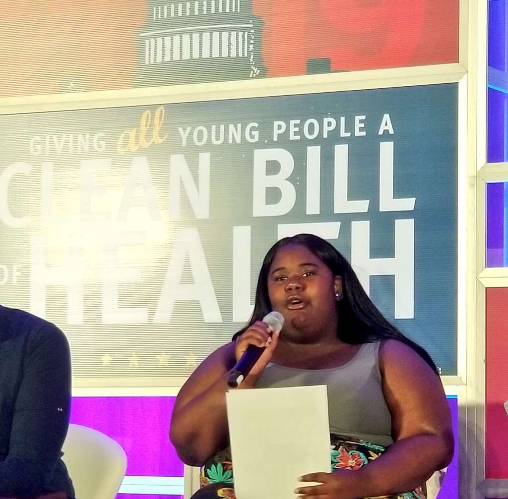 VOYCEProject's tweet photo. "We need to really think about what it means to be #safe. Like they say, the time for justice is always NOW!" -Meyiya @SCY_Chicago @justschools @THE_FCYO #RethinkingSafety #YouthPower #inspire #education #WiseWords https://t.co/Vx1t4YQ0zW