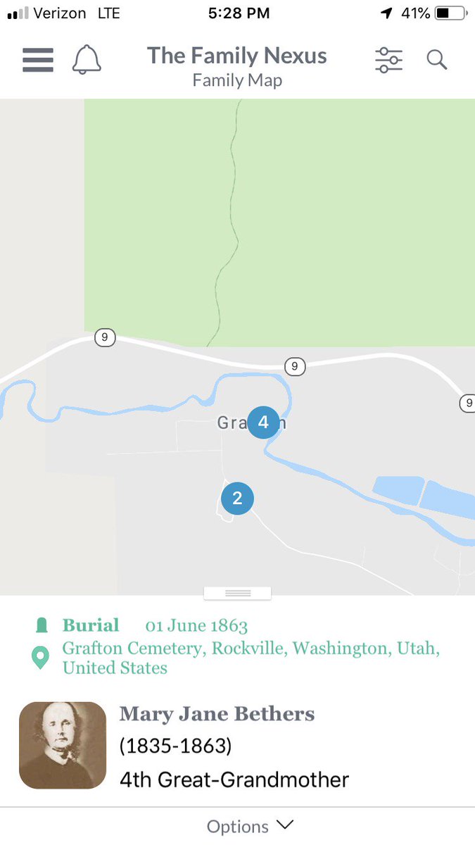 On one family road trip we used #TheFamilyNexus app to find the burial location of my 4G gma &amp; 2 of her sons in Grafton, Utah, near Zion Nat Park. We loved the 19th century buildings in this ghost town!

Where has The Family Nexus mobile app taken your family? #familyhistory