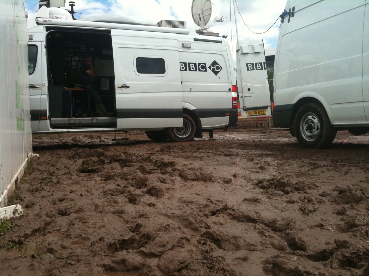 Not there this year but some #Glastonbury #behindthescenes when I have been there <a href="/stevechalles/">Steve Challes</a>