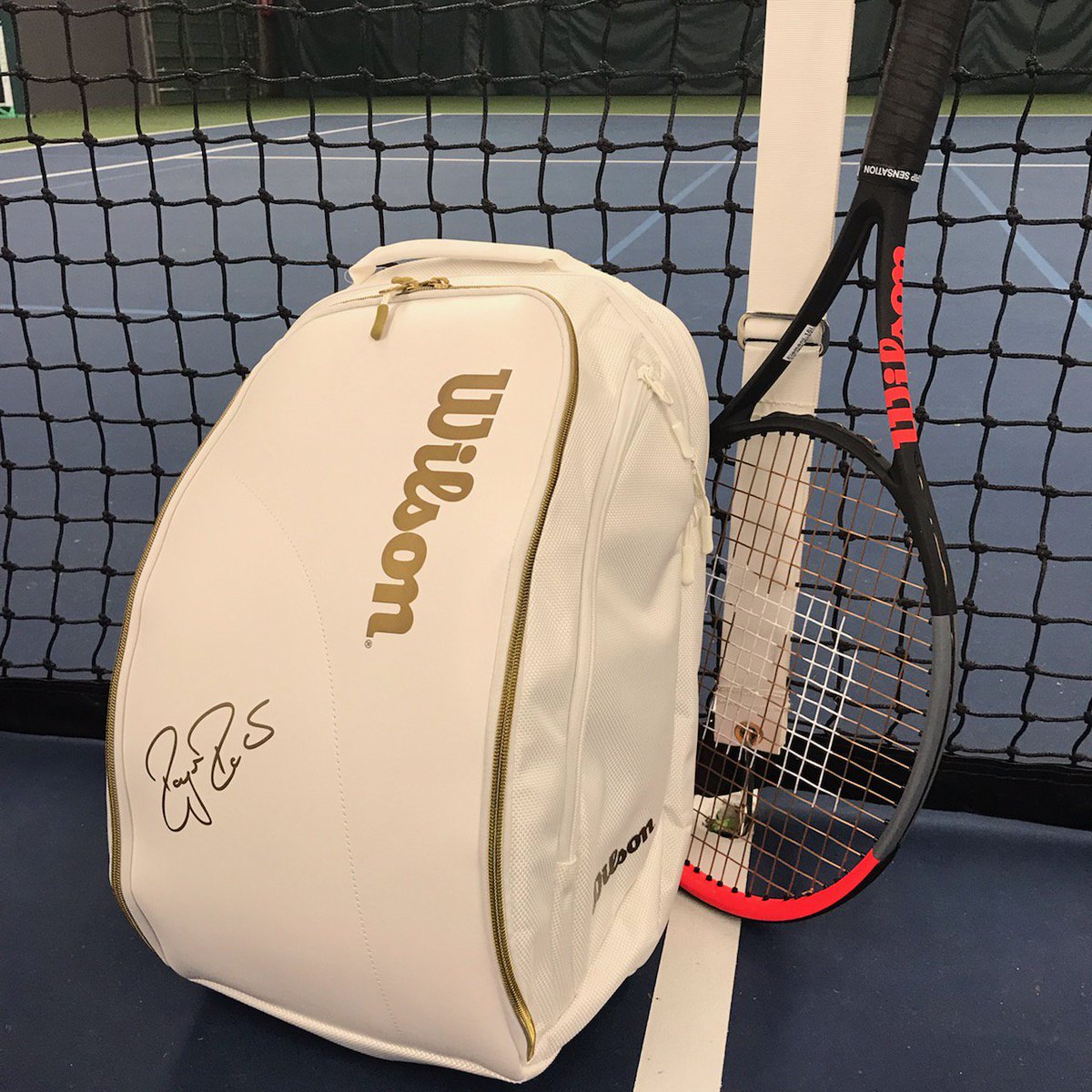 federer wilson clash